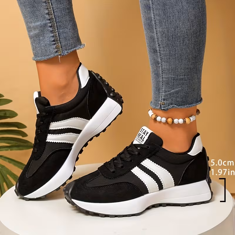 Sole view of KOONEXY retro sneaker on Temu SA