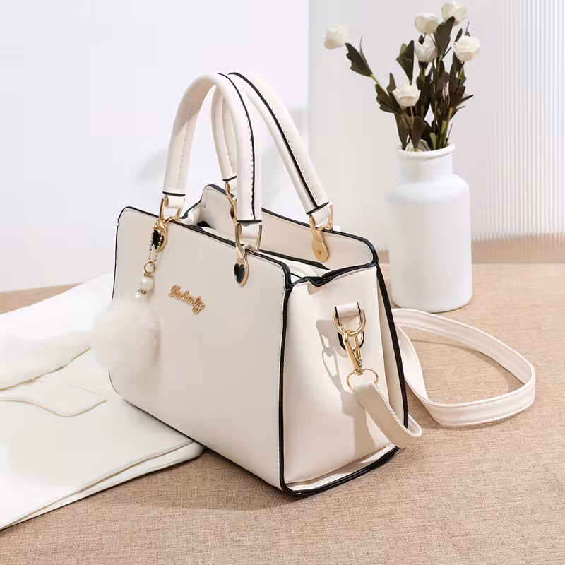 Pom-Pom Handbag Date Office Style Temu South Africa