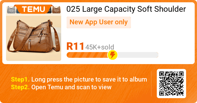 R11 Large Capacity Soft Shoulder Bag Temu South Africa