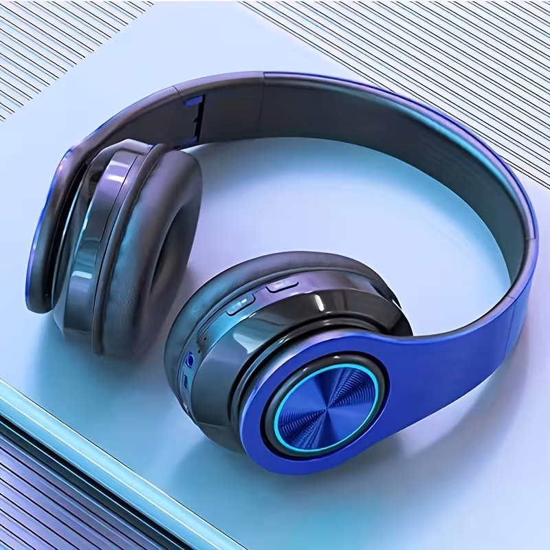 R14 luminous headphones for music gaming and everyday use