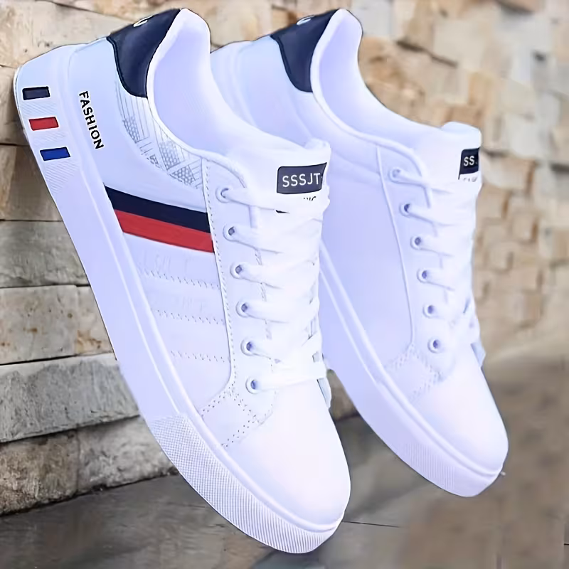 Men's Casual Running Sneaker side profile showing sporty design and sole construction