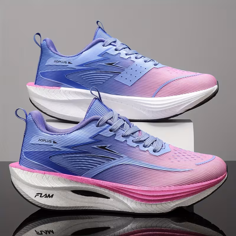 AOPLUS Women's Running Shoe alternate angle showing sole grip pattern and colour options