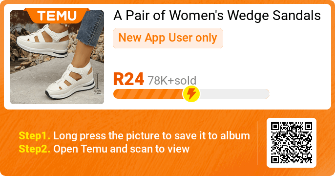 R24 Women's Hidden-Heel Wedge Sandals — Temu South Africa